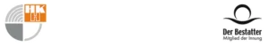 Logo Schreiber, Kammer, "der Bestatter"